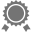 Mặt Phật Quan Âm đứng Ngọc Bích Nephrite 3cm CP1455