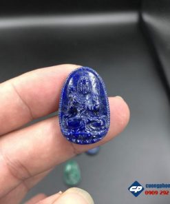 Mặt Phật Bản Mệnh Đại Thế Chí đá Lapis Lazuli CP525