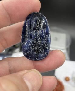 Mặt Phật Văn Thù Sư Lợi đá Sodalite 4cm CP939