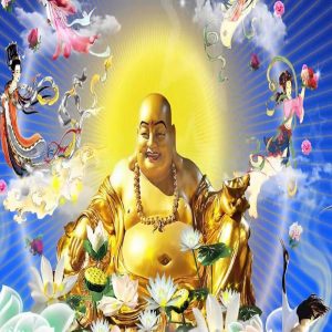 Phật Di Lặc là biểu tượng quen thuộc của Phật giáo