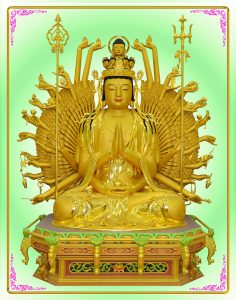Phật Thiên Thủ Thiên Nhãn là biểu tượng vĩnh cữu cho cả Công Đức lẫn Phước Hạnh